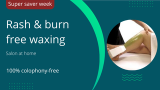 Rash & burn free waxing